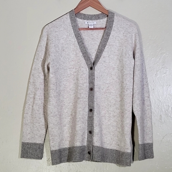 Athleta Wool Blend Cardigan - Picture 1 of 9